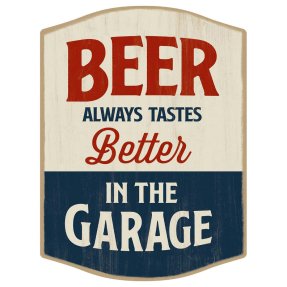 Baarikyltti Beer Always Tastes Better 30x40 cm