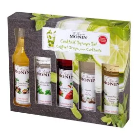 Monin Cocktailsetti Siirappi 5 x 5 cl