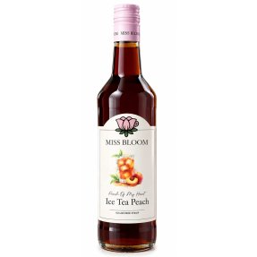 Miss Bloom Sokeriton persikkajääteesiirappi – Peach of My Heart – 50 cl