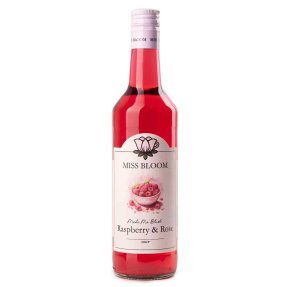 Miss Bloom Vadelma- ja ruususiirappi – Make Me Blush – 50 cl