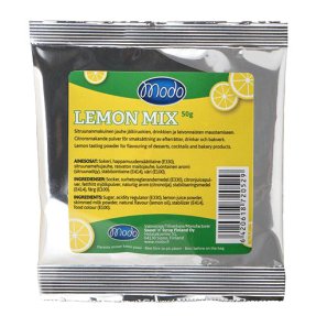 Modo Lemon Mix 50 g – Raikas sitruunasekoitus juomiin ja leivontaan jne.