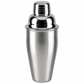 Kolmiosainen cocktail shaker yksinoikeudellinen