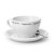 Barista Cappuccino kuppi lautasella 2 kpl