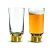 Club beer glass gold Sagaform