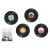 Vinyl Coaster lasinaluset 4 kpl