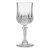 Viinilasi Crystal Effect leikatussa muovissa 4 kpl