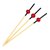 Juomatikkuja Bamboo Red 100 kpl
