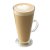 Latte lasi - Irlantilainen kahvilasi muovia 23 cl Polykarbonaattia