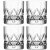 Orrefors Peak Double Old Fashioned lasi 4 kpl