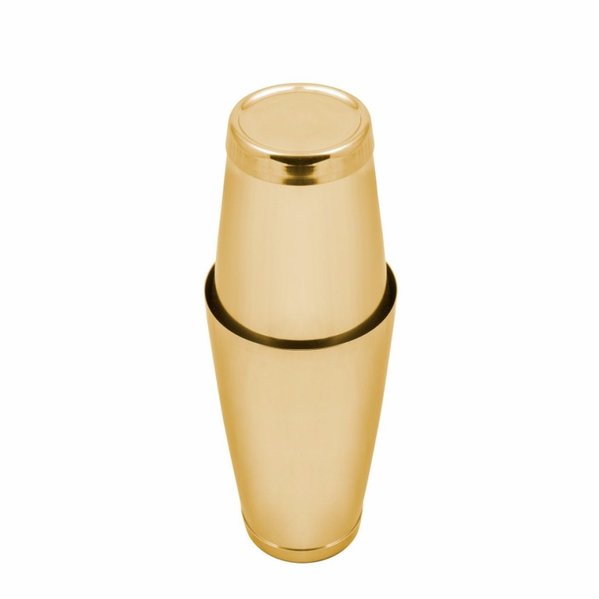 Boston Shaker bostonshaker kullattu gold plated