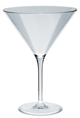 Martini- ja cocktaillasit Polykarbonaatti 30 cl