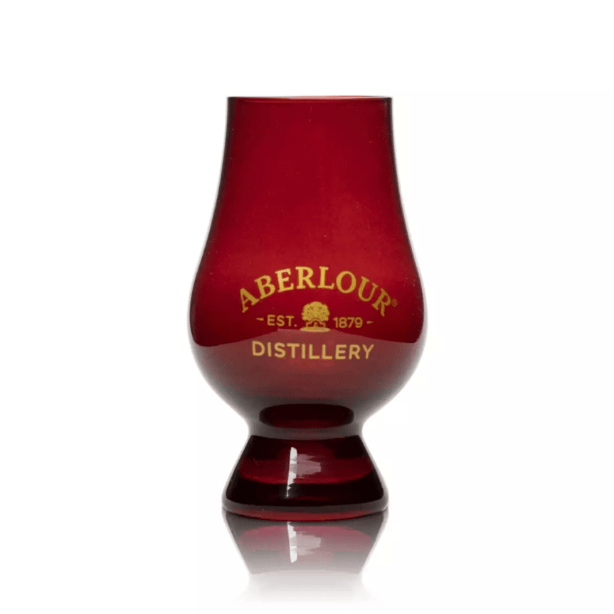 Aberlour punainen Glencairn viskilasi