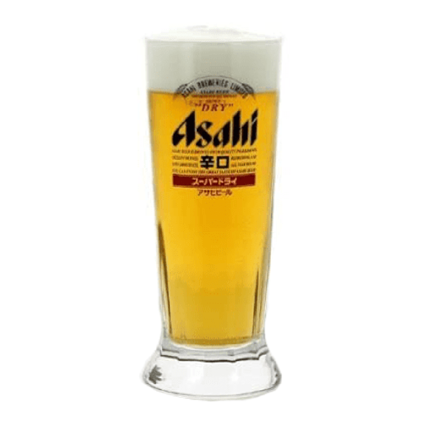 Asahi olutlasi, 25 cl