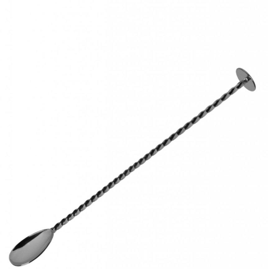 47 Ronin Baarilusikka Japanilaistyylinen - Gun Metal musta 27 cm