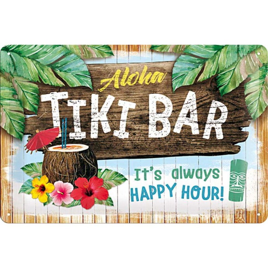 Zoomaa kuva kohteesta Baarikyltti Tiki Bar 20x30 cm