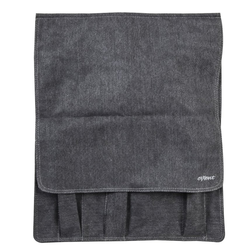 Baarimikkolaukku, jossa on tilaa 8 baarivälineille