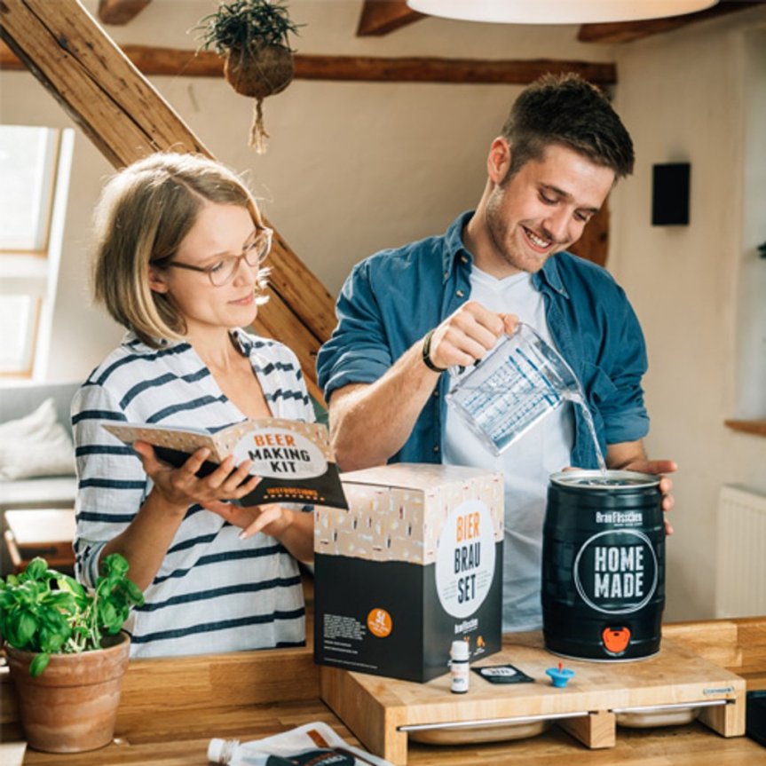 Brew Barrel kotihaudutuspakkaus - Lager