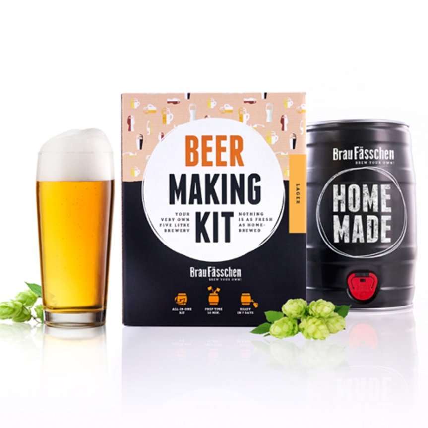 Brew Barrel kotihaudutuspakkaus - Lager