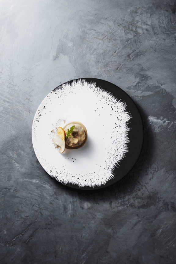 Holi Carbone assiette 160 mm