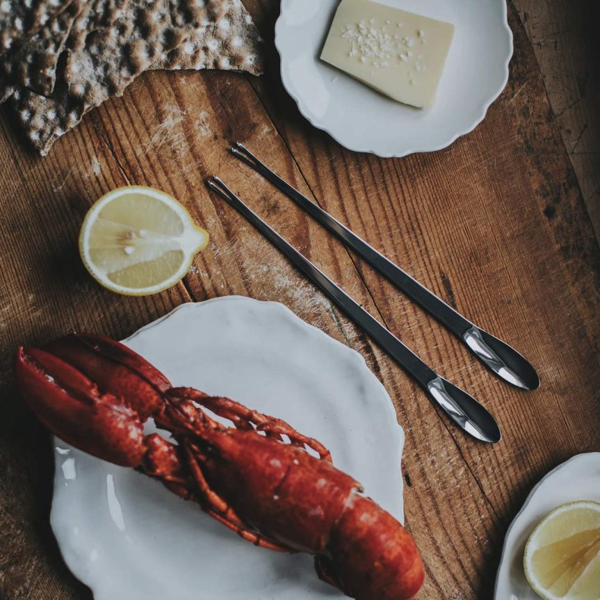 Classic äyriäishaarukat 24,5 cm – 6 kpl