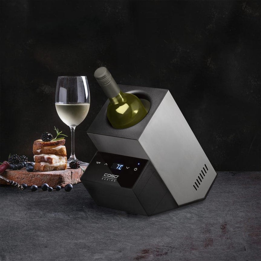 Zoomaa kuva kohteesta Caso WineCase Deluxe Inox Akkukäyttöinen