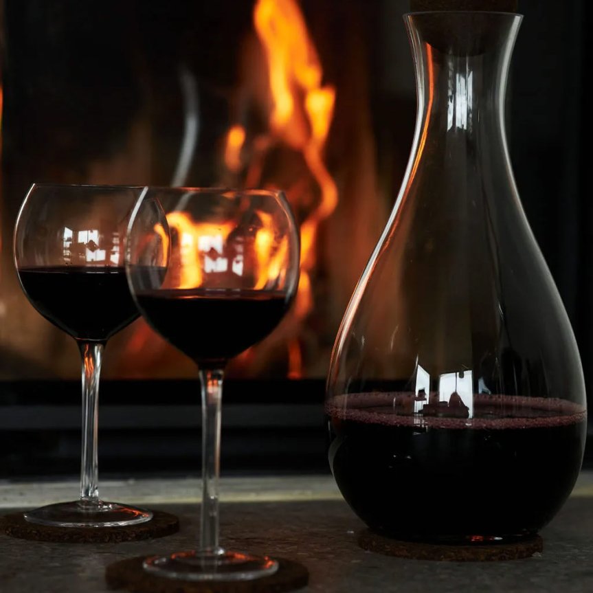 Dante lasinaluset korkkia 4 kpl