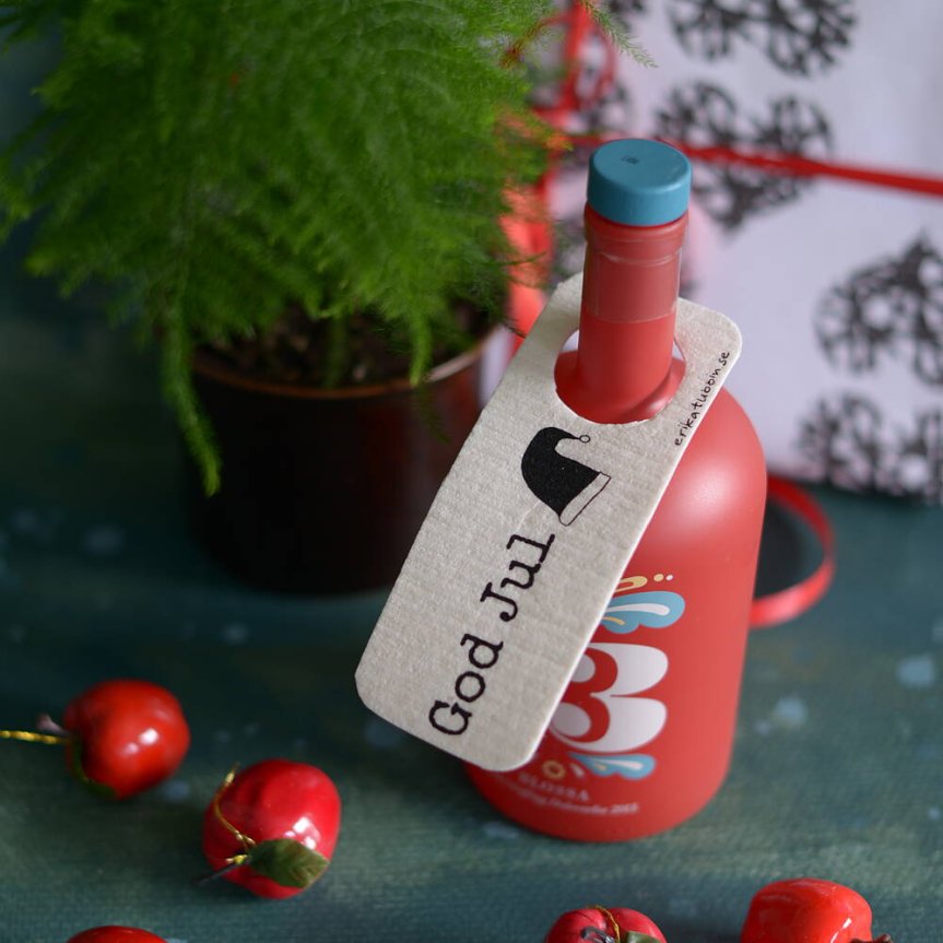 Tiskiliinakortti GOD JUL