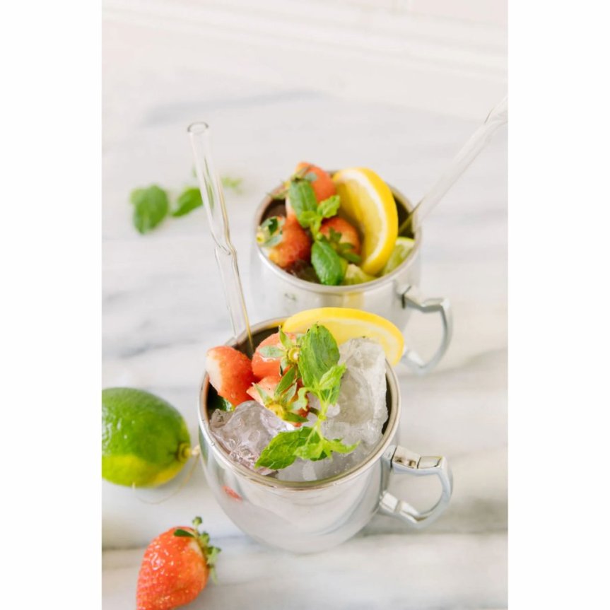 Dora juomatikku ja lasipilli 4 kpl