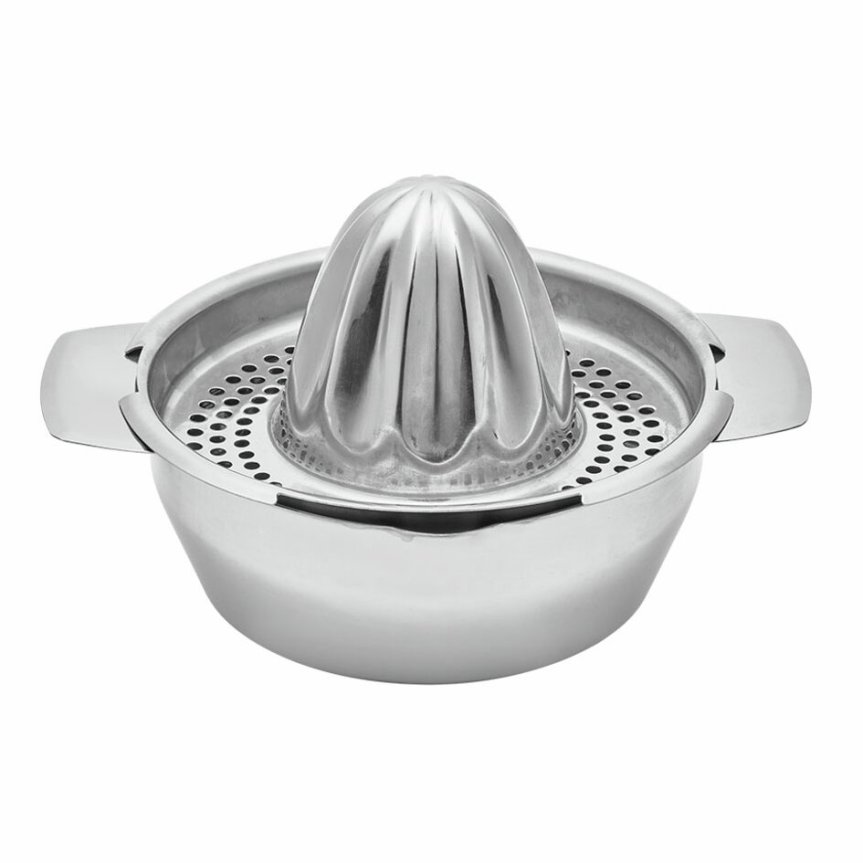 Sitruunapuristin ruostumatonta terästä