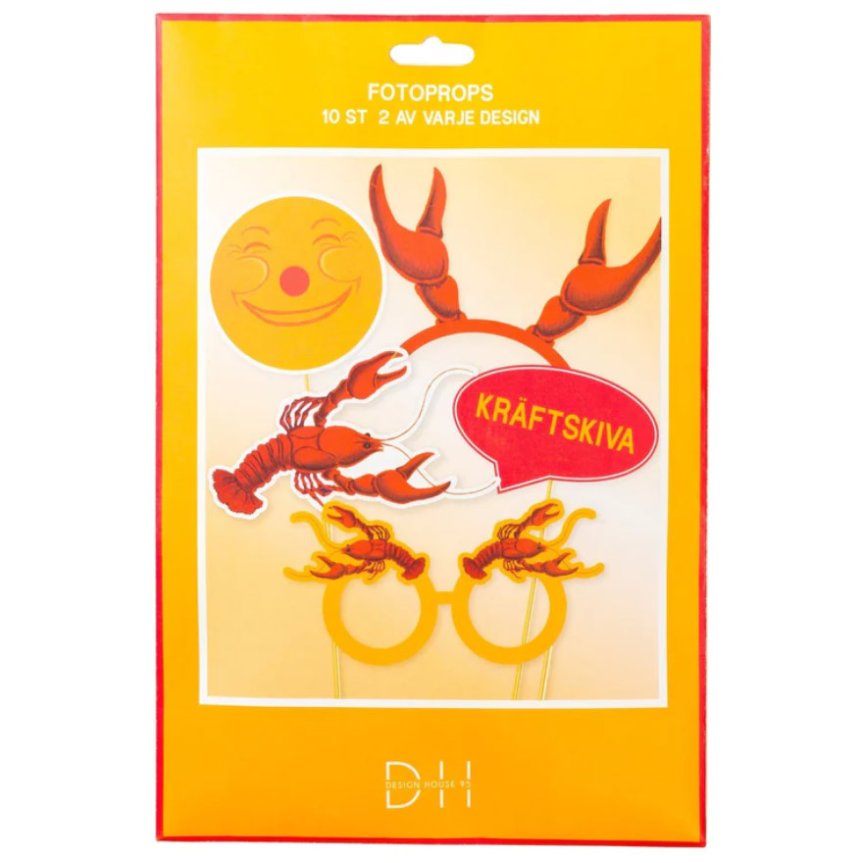 Valokuva-rekvisiitta Rapulevy 10 kpl