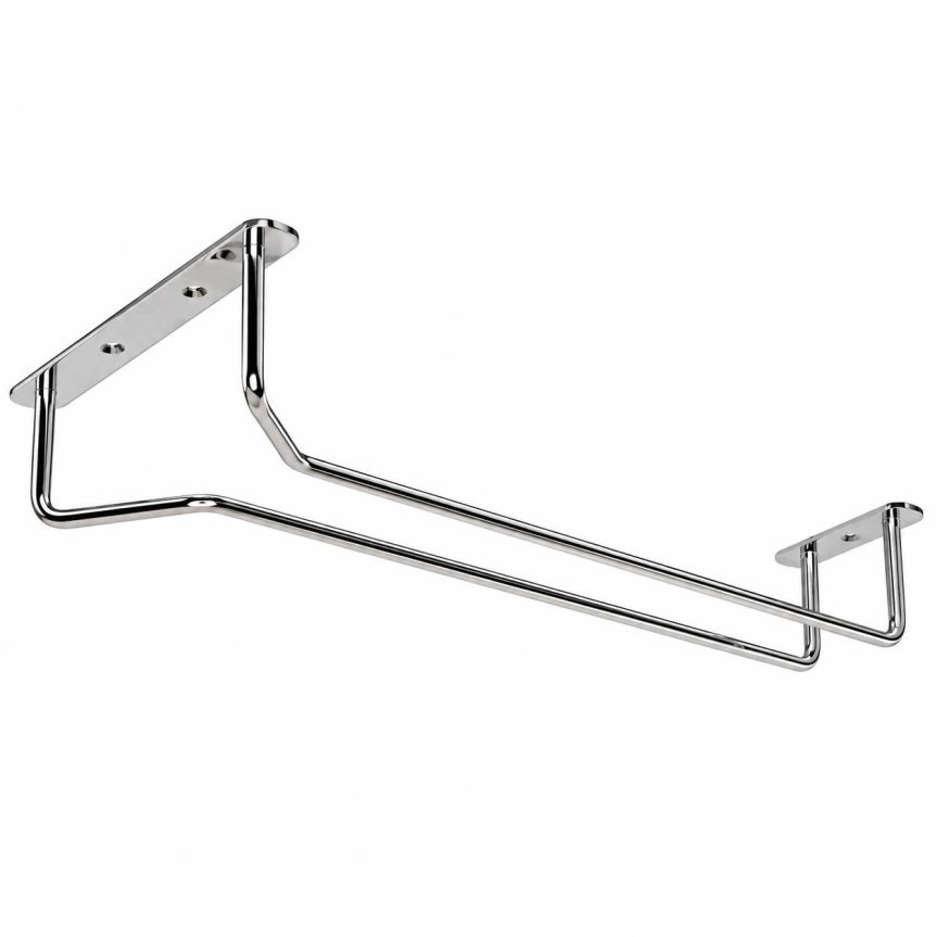 Zoomaa kuva kohteesta Kromi lasiteline ripustamiseen 40 cm, 2 kpl
