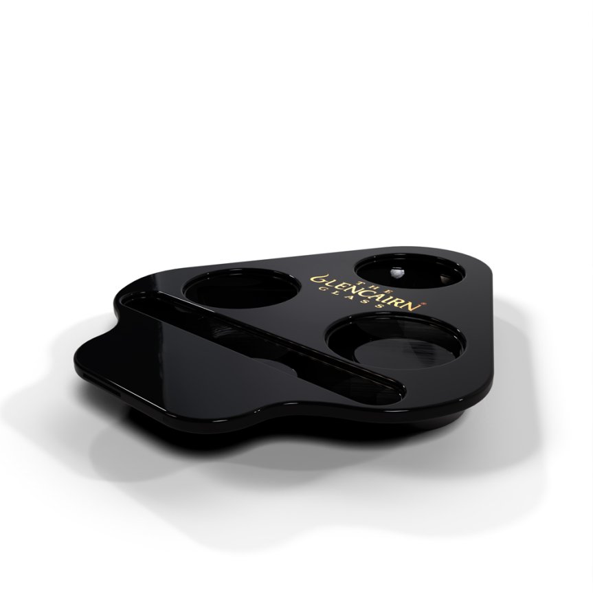 Glencairn Tasting Set - käsintehdyllä puulautasella