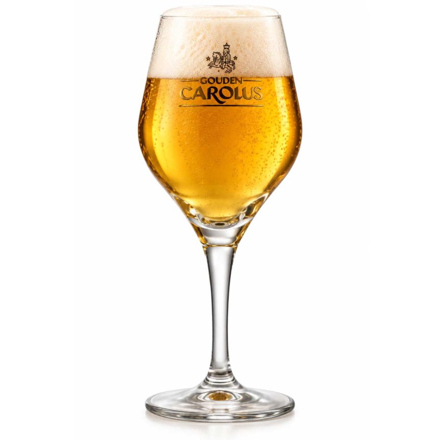 Zoomaa kuva kohteesta Gouden Carolus -olutlasi jalan