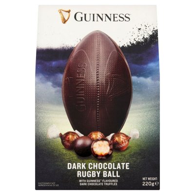 Guinness Rugby pallo pääsiäismunat ja konvehdit 225g