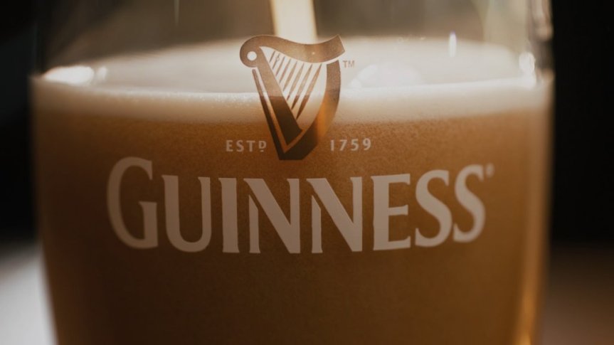 Guinness t-shirt butterfly