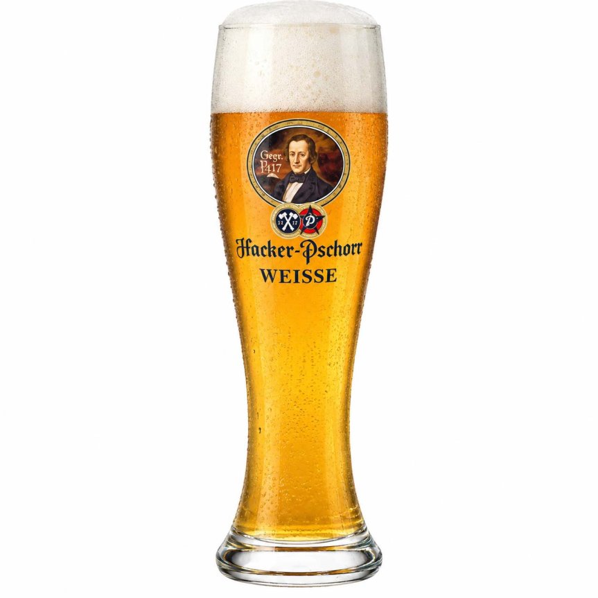 Zoomaa kuva kohteesta Hacker Pschorr Weisse olutlasi, 50 cl