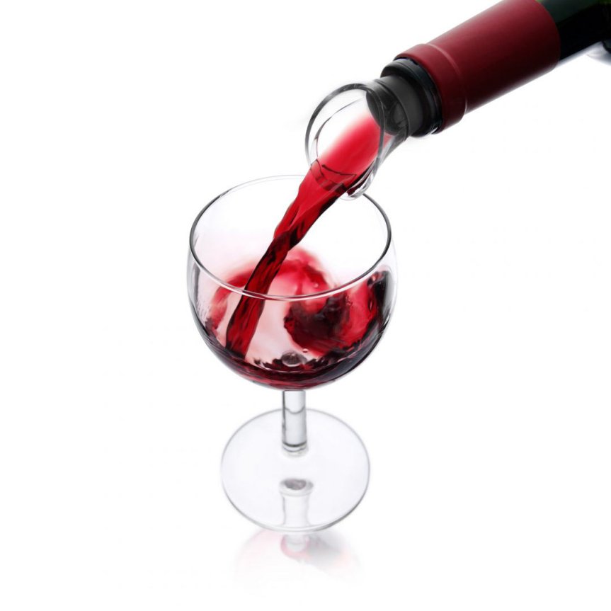 Zoomaa kuva kohteesta Wine Server -viinikaadin musta 2 kpl