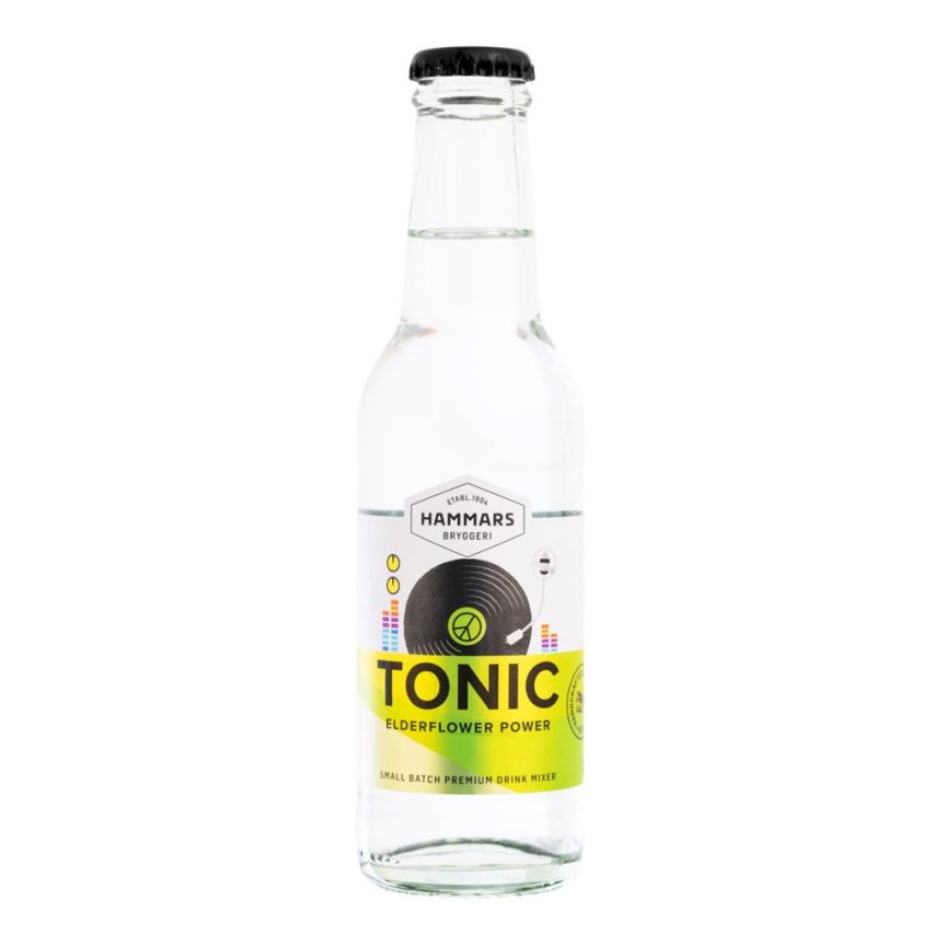 Hammars Tonic elderflower power 20 cl 18-pakkaus