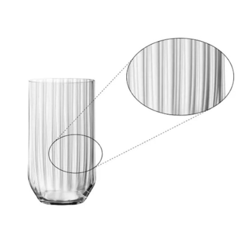 Linear long drink -lasi 44,5 cl Spiegelau 4 kpl