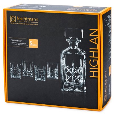 Nachtmann Highland -viskikannu 4 lasilla