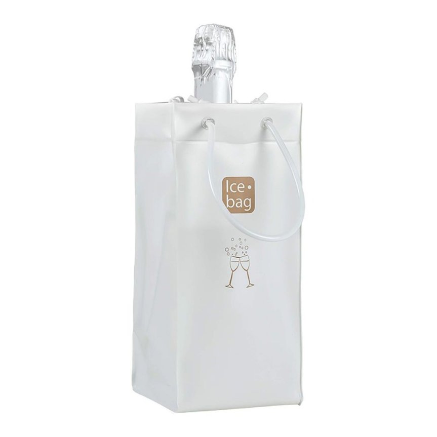 Pullonjäähdytin Ice Bag valkoinen