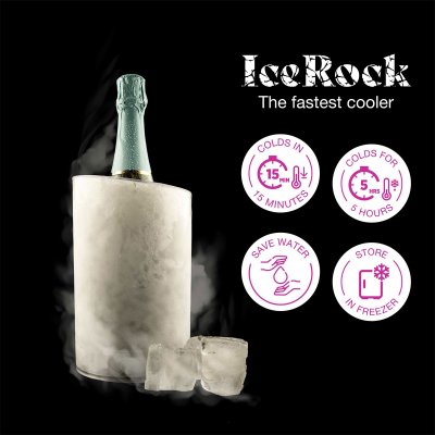 Ice Rock Faster Cooler viininjäähdytin / samppanjanjäähdytin