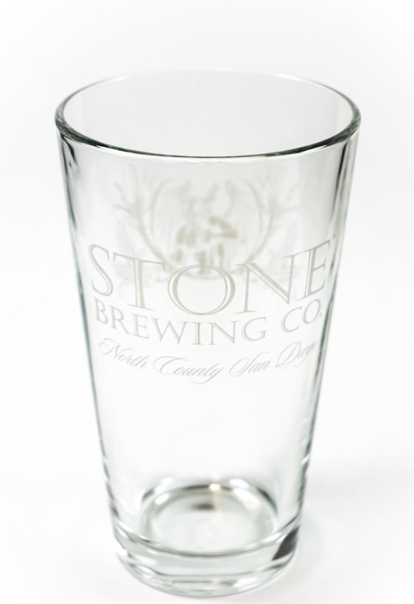Stone Brewing IPA ölglas