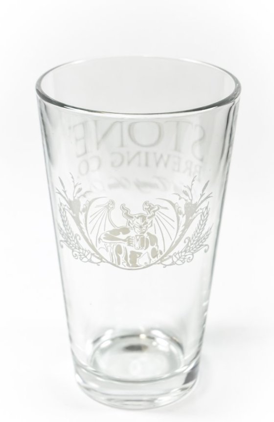 Stone Brewing IPA ölglas