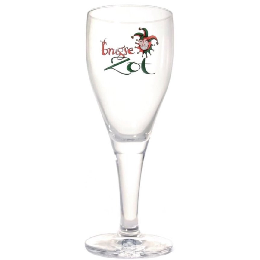 Brugse Zot Olutlasi Beer glass Verre Brügge Zot Olutlasi Beer glass Verre