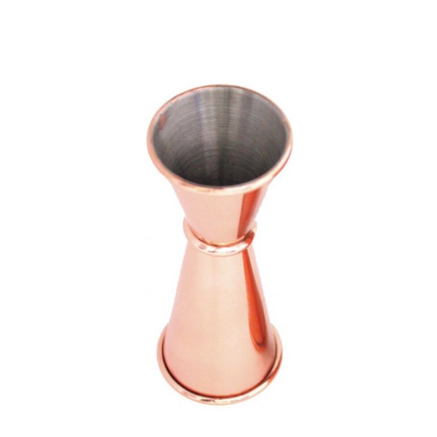 Jigger Japanilainen tyyli - kuparipinnoitettu 3 - 5 cl