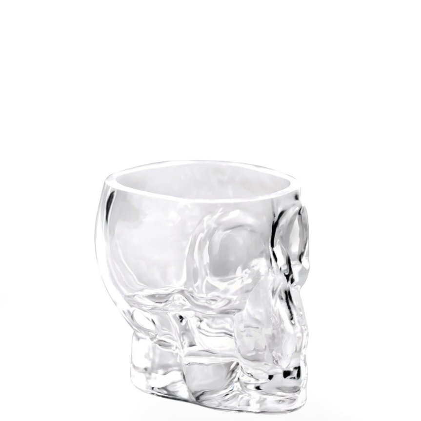 Tiki Skull Shot glass, 9 cl shottilasi