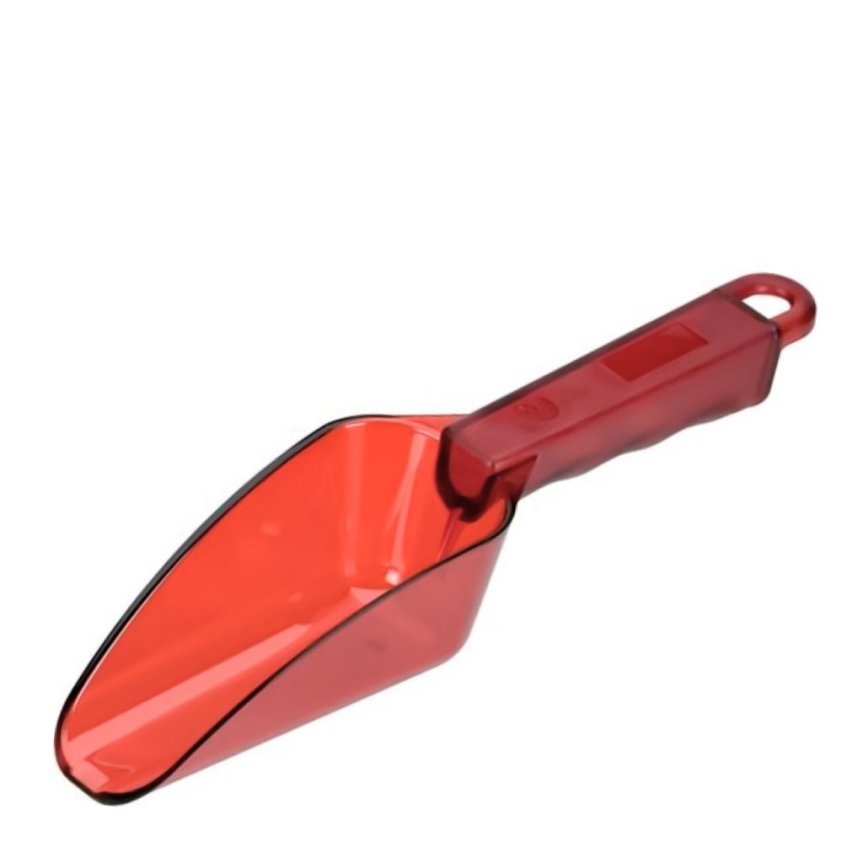 Jääkauha muovinen punainen