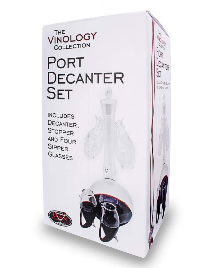 Vinology portviinikarahvi 4 lasilla