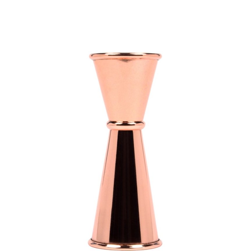 Jigger Japanilainen tyyli - kuparipinnoitettu 3 - 5 cl